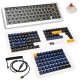 Ducky Outlaw 65 keyboard Universal USB US English Silver Ducky Outlaw 65 keyboard Universal USB US English Silver