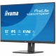 iiyama ProLite 32 QHD IPS technology panel with RJ45 (LAN), KVM Switch and USB-C Dock with 95W power delivery