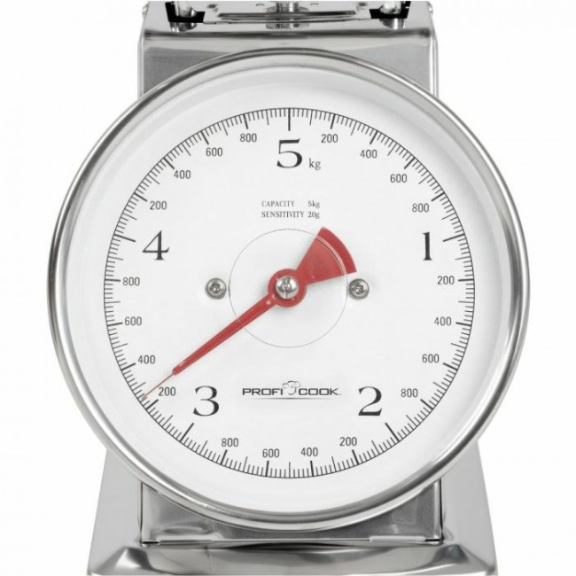 ProfiCook PC-KW 1247 Stainless steel Countertop Mechanical kitchen scale ProfiCook PC-KW 1247 Stainless steel Countertop Mechanical kitchen scale