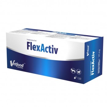 VETFOOD Flex Activ - supplements for dogs and cats - 120 pcs