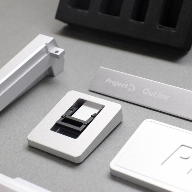 Ducky Outlaw 65 keyboard Universal USB US English Silver