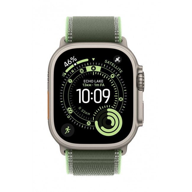 Apple MFT54ZM/A smart wearable accessory Band Green Titanium, Polyester, Spandex, Nylon