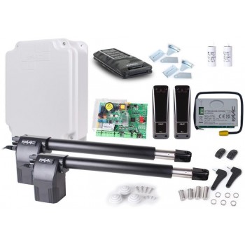 Set Alfa Long FDS FAAC 414 for double-wing gates