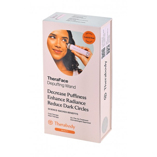 Therabody Theraface Depuffing Wand massager Face White
