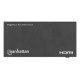 Manhattan 4K@60Hz 3-Port HDMI Switch, Switches Between Three HDMI Inputs on One HDMI Output (3x1), 18G, Automatic and Manual Switching, IR Remote Control, Black