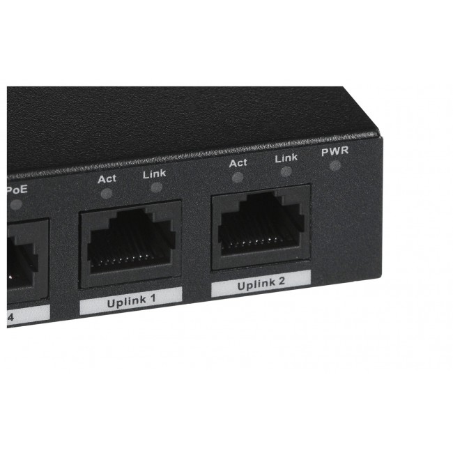SWITCH DAHUA PFS3006-4ET-60-V2 SWITCH DAHUA PFS3006-4ET-60-V2