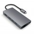 Satechi Multi-Port Adapter V2 Dock st. USB 3.2 Gen 1 (3.1 Gen 1) Type-C Grey