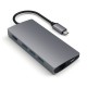 Satechi Multi-Port Adapter V2 Dock st. USB 3.2 Gen 1 (3.1 Gen 1) Type-C Grey Satechi Multi-Port Adapter V2 Dock st. USB 3.2 Gen 1 (3.1 Gen 1) Type-C Grey
