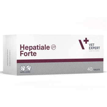 VETEXPERT Hepatiale Forte - supplements for dogs and cats - 40 tablets