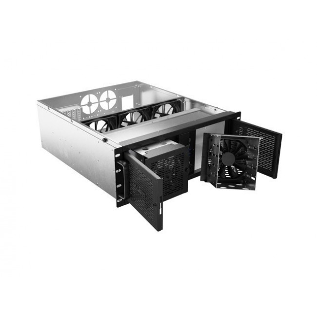 Server case Rack Lanberg SC01-5204-12B (4U)