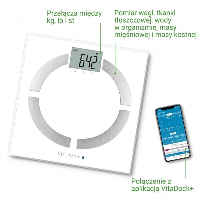 Body Analysis Scale Medisana BS 444 connect
