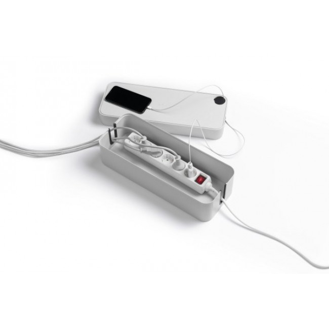 Durable Cavoline Box L Desk Cable box Grey 1 pc(s) Durable Cavoline Box L Desk Cable box Grey 1 pc(s)