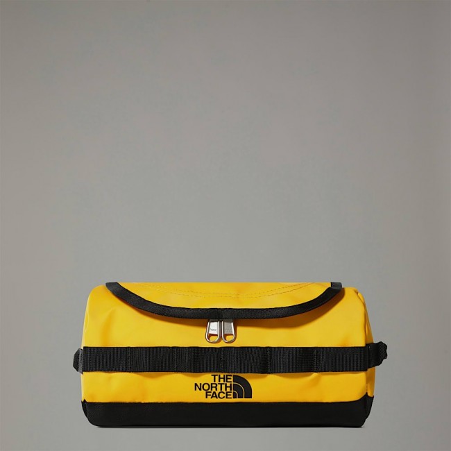 Toiletry bag base camp travel canister s-summit gold-tnf black-npf THE NORTH FACE Toiletry bag base camp travel canister s-summit gold-tnf black-npf THE NORTH FACE