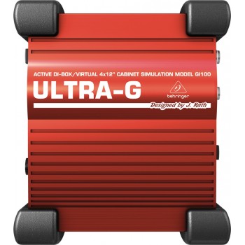 Behringer GI100 direct box Black, Red