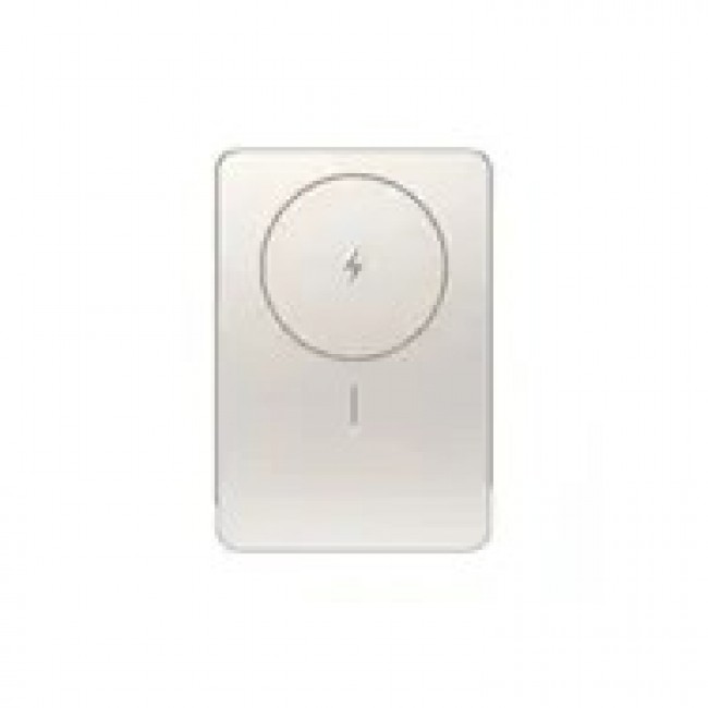 Xiaomi Super Slim Magnetic Power Bank 5000 Lithium-Ion (Li-Ion) 5000 mAh Wireless charging Sand