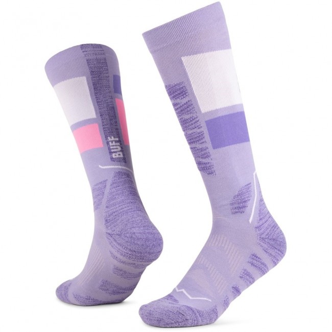 BUFF THERMONET Over The Calf Socks, Purple L