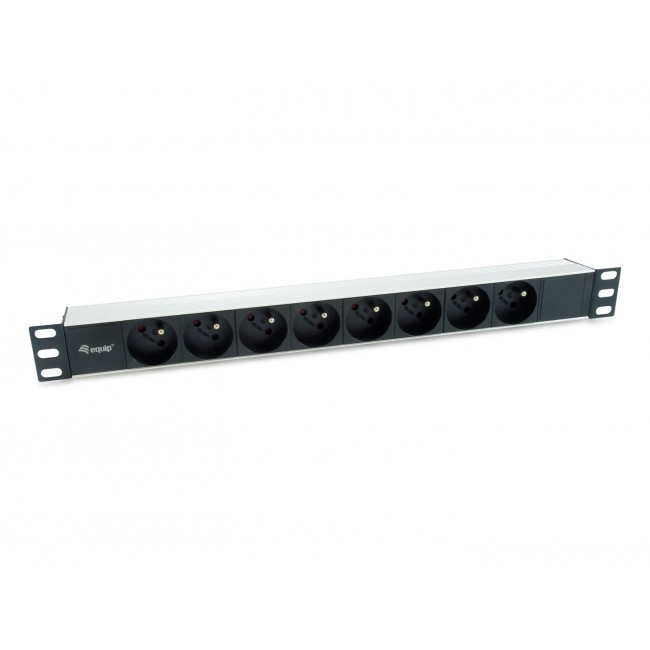 Equip 333313 power distribution unit (PDU) 8 AC outlet(s) 1U Black, Silver Equip 333313 power distribution unit (PDU) 8 AC outlet(s) 1U Black, Silver