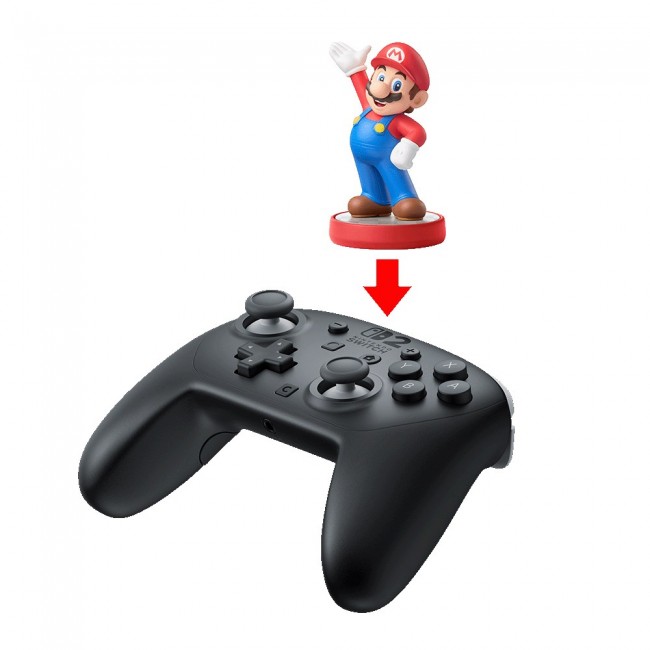 Nintendo Switch 2 Pro Controller Black Bluetooth Gamepad Analogue / Digital Nintendo Switch 2