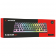 RAMPAGE KB-R86 UMBRA RED SWITCH MECHANICAL KEYBOARD BLACK