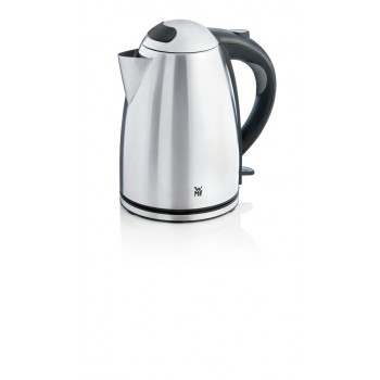 WMF Stelio 0413020012 electric kettle 1.7 L 2400 W Black, Stainless steel