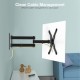 Techly 23-55 Universal LCD TV Wall Mount Bracket Black Techly 23-55 Universal LCD TV Wall Mount Bracket Black