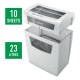 Leitz IQ Home Office P-4 paper shredder Particle-cut shredding 22 cm White Leitz IQ Home Office P-4 paper shredder Particle-cut shredding 22 cm White