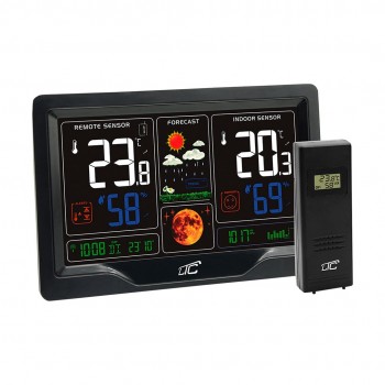 Weather station with color high black LXSTP09C