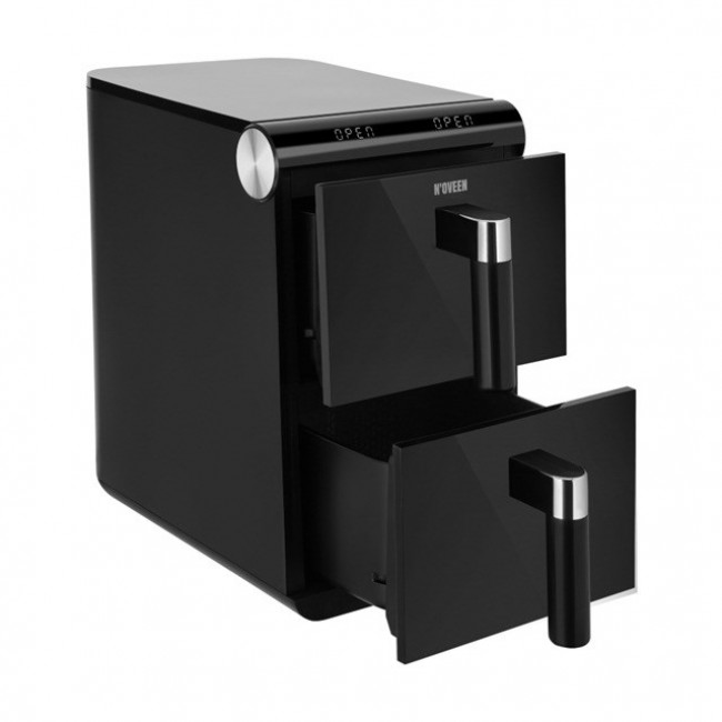 Noveen DoubleCrisp AF5050 X-LINE Fat-free deep fat fryer 1700 W Black Noveen DoubleCrisp AF5050 X-LINE Fat-free deep fat fryer 1700 W Black