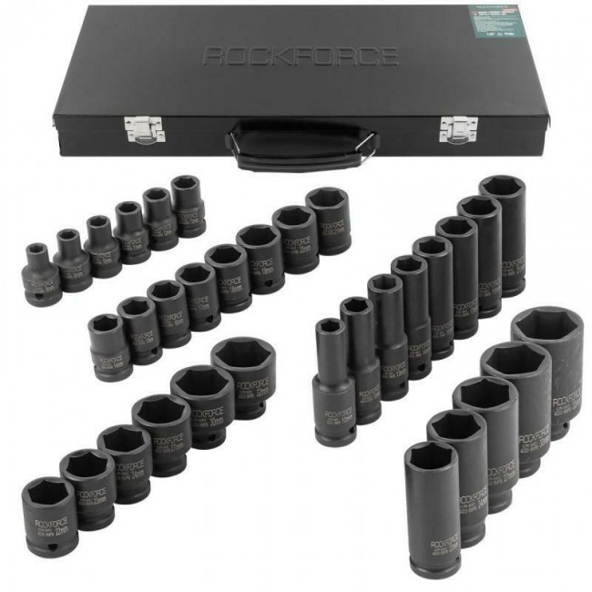 Impact sockets set 33pcs 1/2