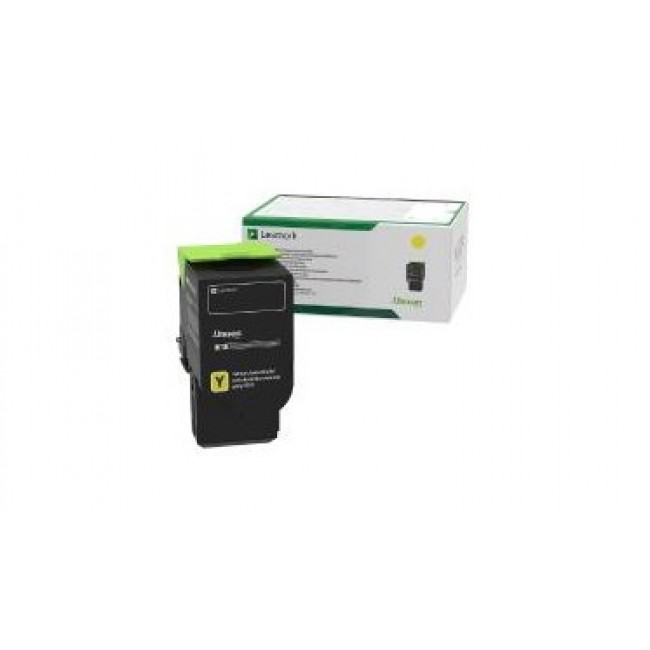 Lexmark 78C20Y0 toner cartridge 1 pc(s) Original Yellow Lexmark 78C20Y0 toner cartridge 1 pc(s) Original Yellow