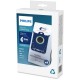 Philips s-bag 4 x dust bags Vacuum cleaner bags