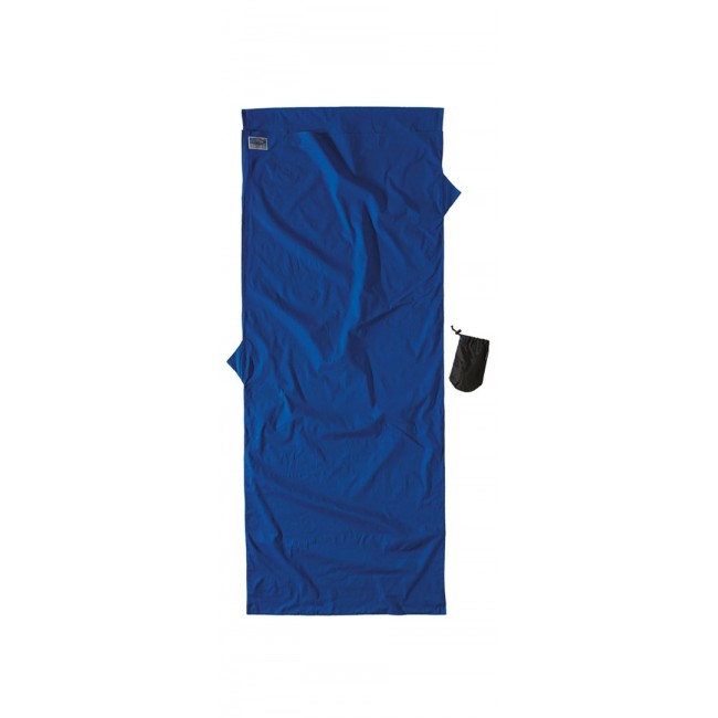 Cocoon TravelSheet Rectangular sleeping bag Cotton Blue Cocoon TravelSheet Rectangular sleeping bag Cotton Blue