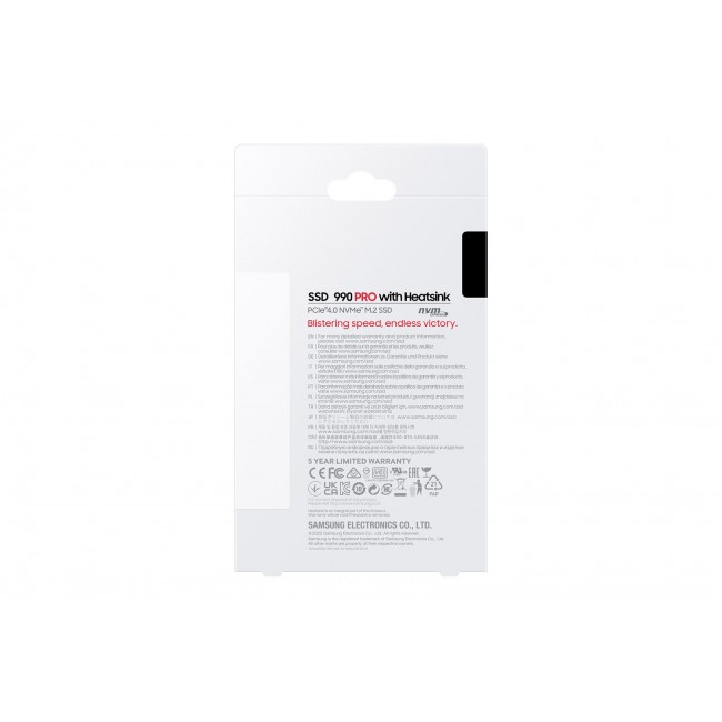 Samsung 990 Pro 4 TB M.2 PCI Express 4.0 NVMe V-NAND TLC Samsung 990 Pro 4 TB M.2 PCI Express 4.0 NVMe V-NAND TLC
