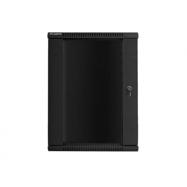 Lanberg WF01-6418-10B rack cabinet 18U Wall mounted rack Black Lanberg WF01-6418-10B rack cabinet 18U Wall mounted rack Black