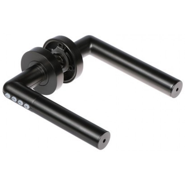 Digital door handle IP20 black PIN and Bluetooth Digital door handle IP20 black PIN and Bluetooth