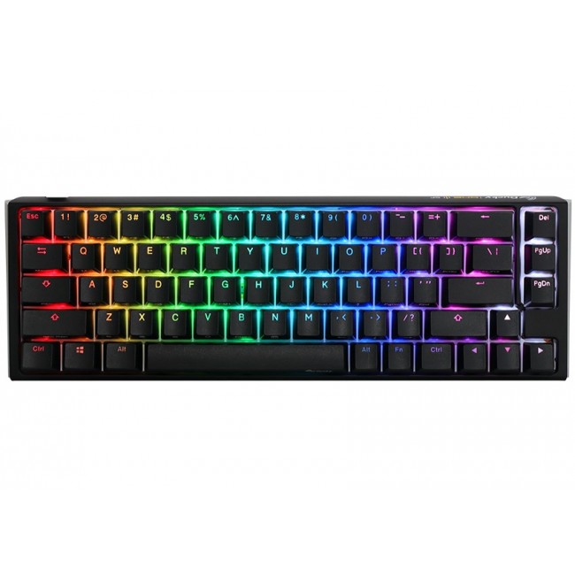 Ducky One 3 Classic SF keyboard Gaming USB QWERTZ German Black, White