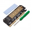 Expansion card, adapter M.2 NVMe M-Key PCI-E Savio AK-41