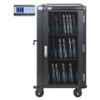 Manhattan Laptop Charging Cart/Trolley via AC Adapter (EU) 30-bay, Install device's AC Adapter (power cables) into unit, Suitable for ALL laptops (to 16