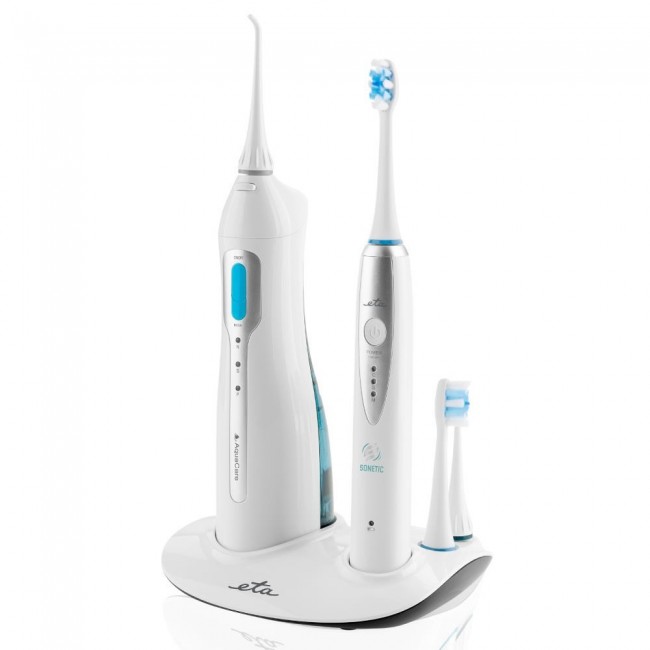 Eta ETA270790000 electric toothbrush Sonic toothbrush Blue, Stainless steel, White