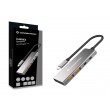 Conceptronic HUBBIES15G interface hub USB 3.2 Gen 2 (3.1 Gen 2) Type-C 10000 Mbit/s Grey