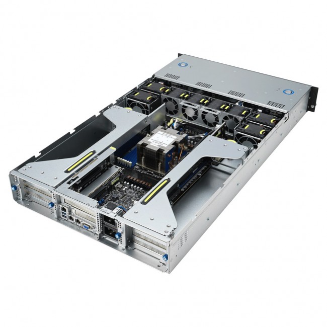 ASUS ESC4000A-E12-SKU1/2600W(1+1) Socket SP5 Rack (2U) Silver ASUS ESC4000A-E12-SKU1/2600W(1+1) Socket SP5 Rack (2U) Silver