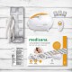 Medisana 88379 massage pad White Medisana 88379 massage pad White