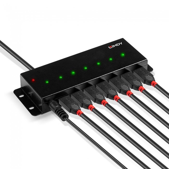 Lindy 7 Port USB 2.0 Metal Hub Lindy 7 Port USB 2.0 Metal Hub