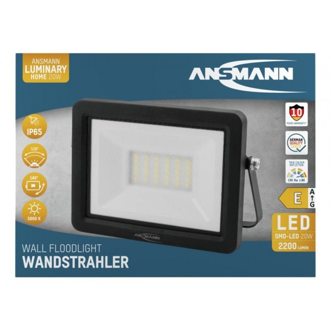Ansmann WFL20W Black LED 20 W Ansmann WFL20W Black LED 20 W
