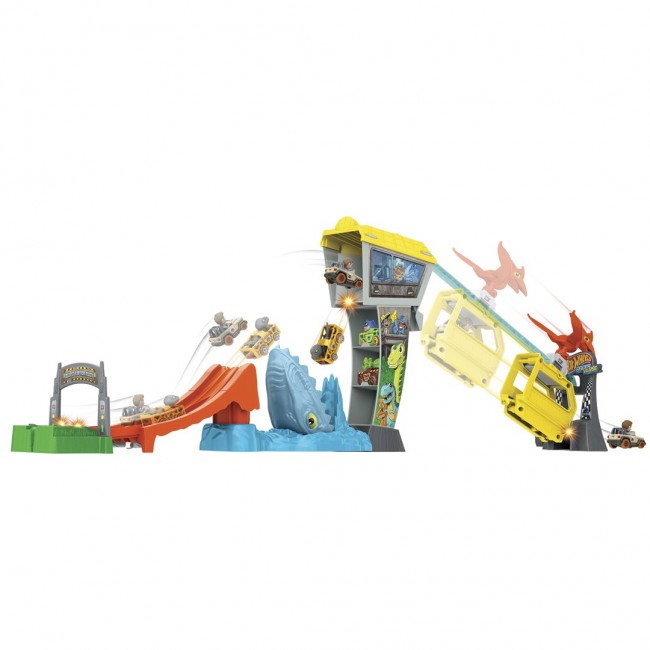 Hot Wheels Racer Verse RacerVerse Jurassic World Blue s Raptor Rush Track Set with 2 Toy Die-Cast Vehicles Hot Wheels Racer Verse RacerVerse Jurassic World Blue s Raptor Rush Track Set with 2 Toy Die-Cast Vehicles