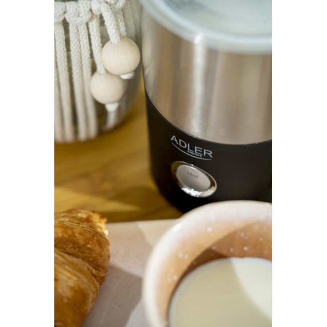 Adler AD 4497 milk frother/warmer Automatic Black Adler AD 4497 milk frother/warmer Automatic Black