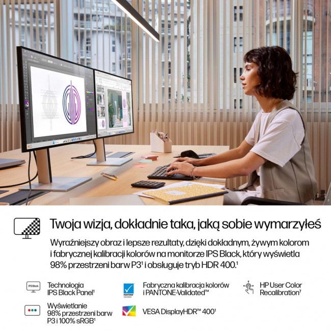 HP Series 7 Pro 27 inch QHD Thunderbolt 4 Monitor - 727pu HP Series 7 Pro 27 inch QHD Thunderbolt 4 Monitor - 727pu