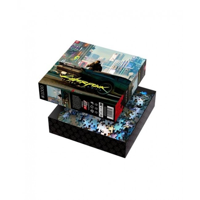 Cenega Cyberpunk 2077: Mercenary on the Rise Jigsaw puzzle 1000 pc(s) Cenega Cyberpunk 2077: Mercenary on the Rise Jigsaw puzzle 1000 pc(s)