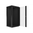 Lanberg wall-mounted installation rack cabinet 19'' 27U 600x600mm black (glass door) Lanberg wall-mounted installation rack cabinet 19'' 27U 600x600mm black (glass door)
