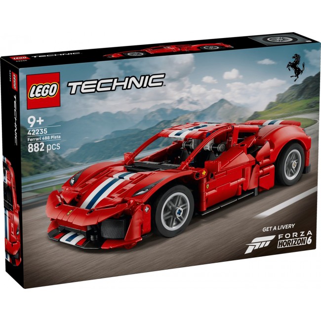 LEGO TECHNIC 42235 Ferrari 488 PISTA